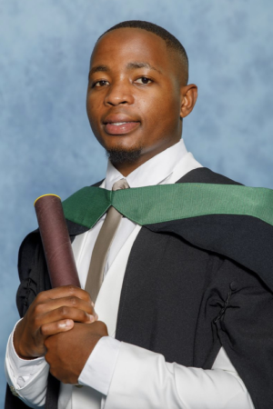 TRAC Alumnus graduating at Stellenbosch University