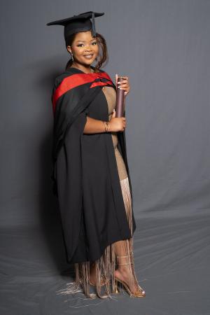 TRAC Alumnus graduating at Stellenbosch University