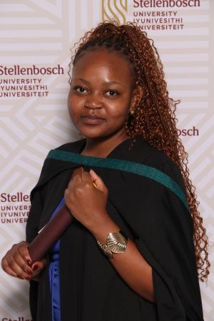 TRAC Alumnus graduating at Stellenbosch University
