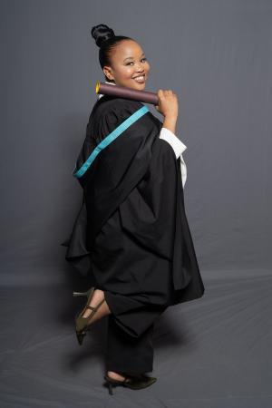 TRAC Alumnus graduating at Stellenbosch University