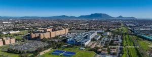 Aerial picture of Tygerberg campus