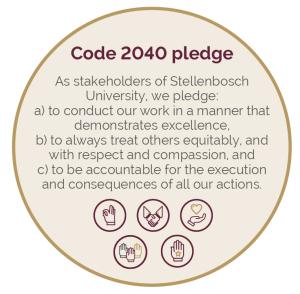 Code 2040 Pledge - circle graphic
