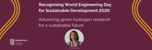 World Engineering Day for Sustainable Development (WED) is celebrated annually on 4 March as an official UNESCO International Day, proclaimed in 2019 following a proposal by the World Federation of Engineering Organisations (WFEO). The theme for WED 2025, Shaping Our Sustainable Future Through Engineering, highlights the critical role that engineering plays in achieving each of the 17 Sustainable Development Goals (SDGs).  In recognition of WED 2025, this article highlights research activities under the SAR