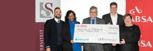 ABSA belê R5 miljoen in 'n beursprogram vir Maties in 2017