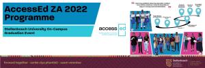 AccessEd ZA Programme 2022: Universiteit Stellenbosch Gradeplegtigheid op Kampus