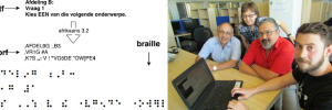 Automatic conversion of Afrikaans text to braille now possible