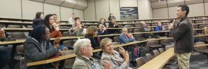 The CISU Collaborates With the Confucius Institute at the UWC to hold a Lecture on Chinese Medicine.