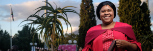 Dr Khosa conquers PhD 'obstacle course'