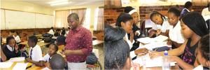 EMS students tutoring Makupula High