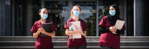 First clinical placement a milestone for undergraduate nursing students