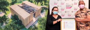 First prize for concept 'clean green home'