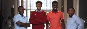 Four formidable first-year students