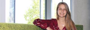 Geen uitdaging te groot vir gehoorgestremde student