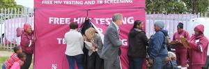 High-level German delegation visits innovative HIV testing sites in Cape Town