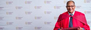 Honorary doctorate recipient proud to join Maties family