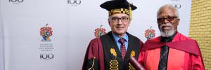 John Kani honoured with honorary doctorate from SU