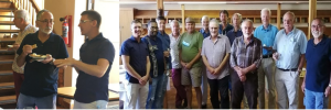 Lunch event for retired lecturers