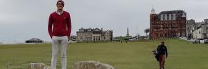 Maties-gholfspeler durf St. Andrews Links aan