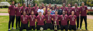 Maties staff football team triumphs