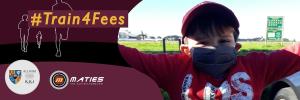 Preschooler raises funds for Maties #Train4Fees campaign