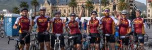 Prof Wim ready for Cape Town Cycle Tour to benefit #Move4Food