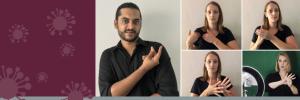 Project makes COVID-19 information accessible to deaf community