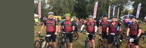 Rector, fellow Maties complete London to Brighton Cycle Race for bursaries