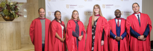 Rekord aantal PhD-graduandi in chemie en polimeerwetenskap