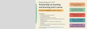Scholarship of teaching and learning short course