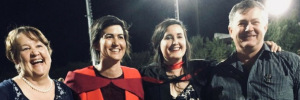 Sisters both awarded degrees in polymer science