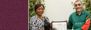 Sooliman receives Social Justice Champion award