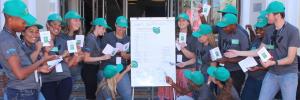 Studente bemoedig deur Woordfees-feesgangers se bereidwilligheid om isiXhosa te leer