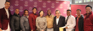 Students engage with legendary cricketer Dr Ali Bacher