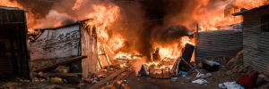 SU helps develop world-first set of guidelines to minimise fire risk in informal settlements