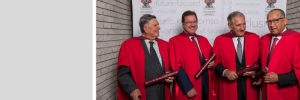 SU honours four role-models with honorary doctorates