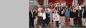 Top students learn from business leaders
