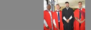 UCM gradueer drie PhD Studente