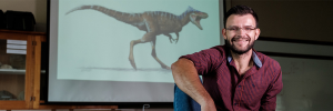 US sedimentoloog deel van span wat nuwe spesies dinosourus in Utah ontdek