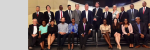 US verteenwoordig by bespreking met president