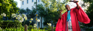 From walking to school without shoes to doctorate