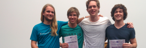 Wiskunde-studente van Maties vaar goed by internasionale kompetisie