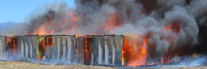 World’s largest experiment shows shack fires move with devastating speed
