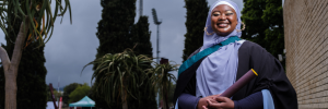 Leka overcomes life-threatening illness to earn Master’s degree