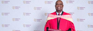 SU bestows honorary doctorate on advocate for science