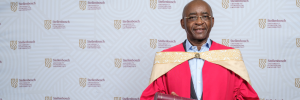 Telecoms business leader receives honorary doctorate in Engineering from Stellenbosch University