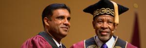 In a ceremony rich in symbolism, solemnity and celebration, Stellenbosch University (SU) formally installed Prof Deresh Ramjugernath as its 13th Rector and Vice-Chancellor on Wednesday, 1 October 2025, at the Endler Hall in Stellenbosch.