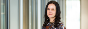 Dr Monika Moir photographed at the Centre for Epidemic Response and Innovation on the Stellenbosch Campus.