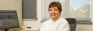 Renee Goretsky in her office