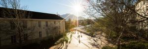 University at sunrise