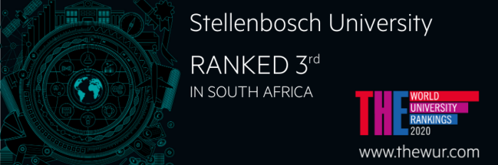 Team Ranking Activities Stellenbosch University’s research stature rises in global rankings ...